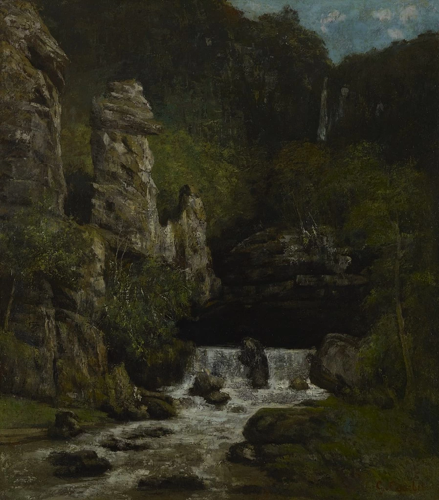 Paesaggio con cascata - Yale University Art Gallery, New Haven